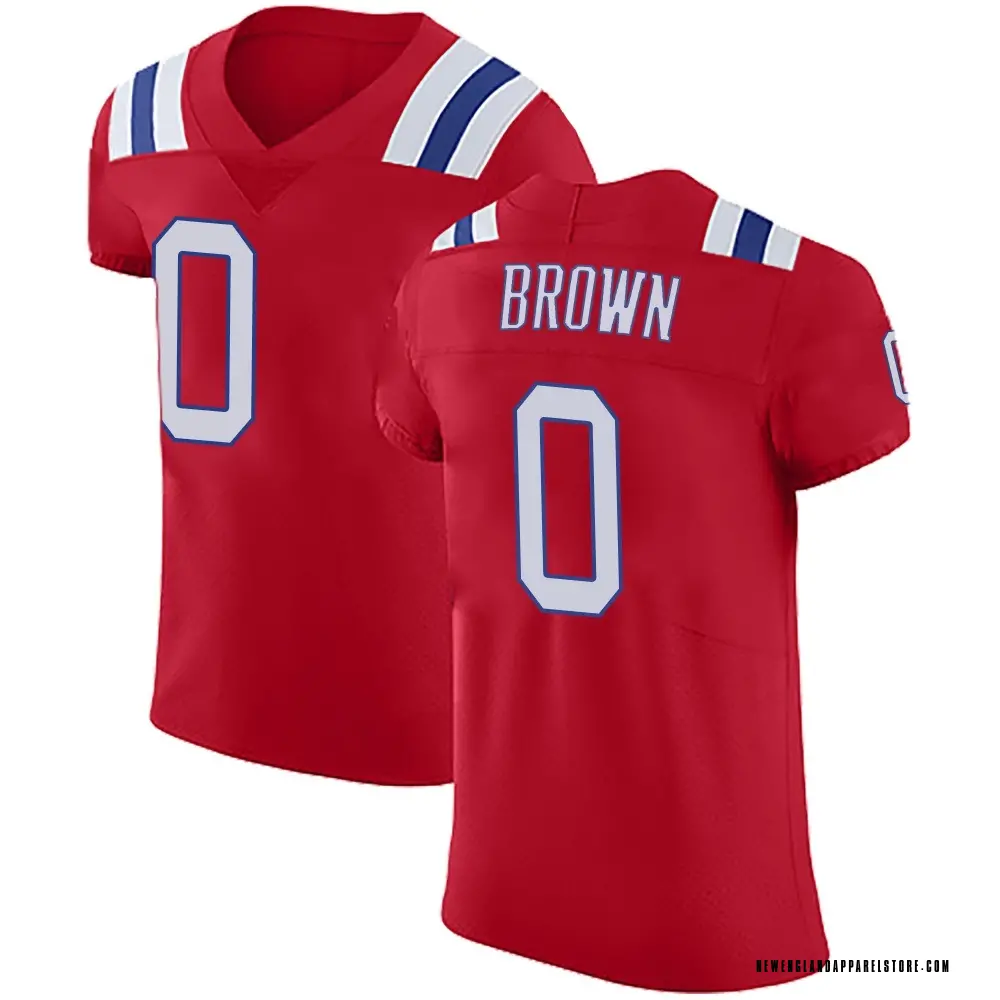 A.J. Brown Men's Elite Red New England Patriots Vapor Untouchable Alternate Jersey