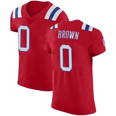 A.J. Brown Men's Elite Red New England Patriots Vapor Untouchable Alternate Jersey