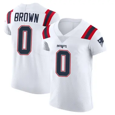 A.J. Brown Men's Elite White New England Patriots Vapor Untouchable Jersey