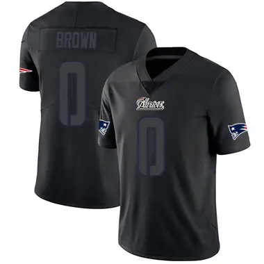 A.J. Brown Youth Limited Black Impact New England Patriots Jersey