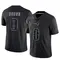 A.J. Brown Youth Limited Black New England Patriots Reflective Jersey