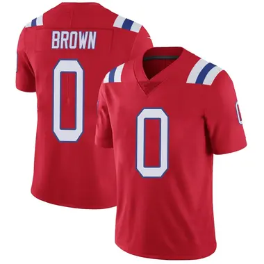 A.J. Brown Youth Limited Red New England Patriots Vapor Untouchable Alternate Jersey
