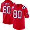 Brandon Smith Men's Game Red New England Patriots Alternate Jersey