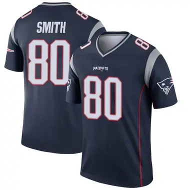 Brandon Smith Men's Legend Navy New England Patriots Jersey