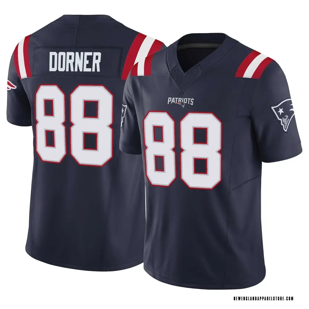 Cameron Dorner Men's Limited Navy New England Patriots Vapor F.U.S.E. Jersey