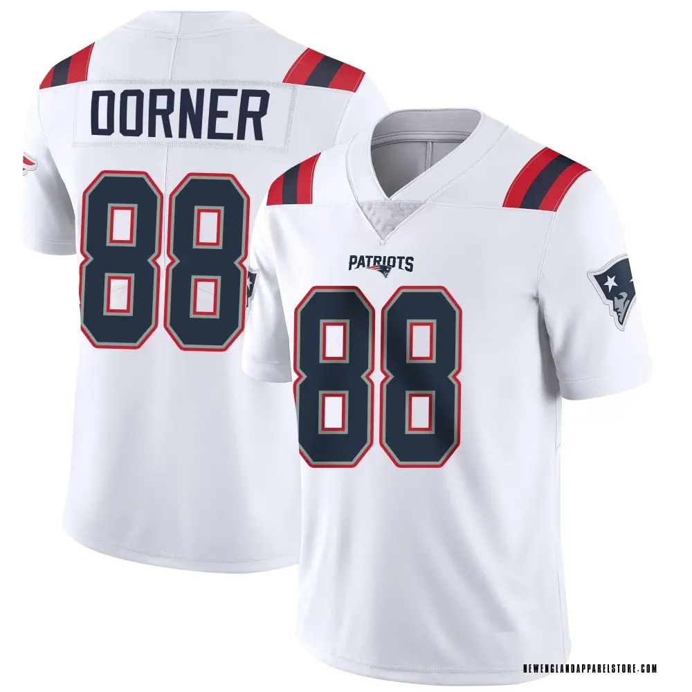 Cameron Dorner Men's Limited White New England Patriots Vapor Untouchable Jersey