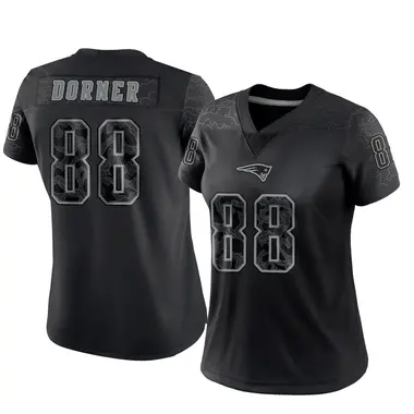 Cameron Dorner Women's Limited Black New England Patriots Reflective Jersey