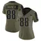 Cameron Dorner Women's Limited Olive New England Patriots 2021 Salute To Service Jersey