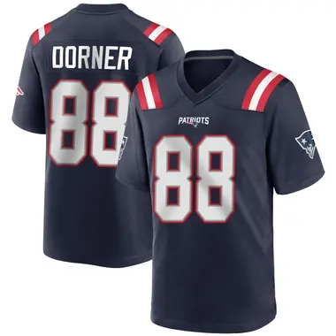 Cameron Dorner Youth Game Navy Blue New England Patriots Team Color Jersey