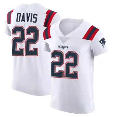 Cody Davis Men's Elite White New England Patriots Vapor Untouchable Jersey