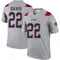 Cody Davis Men's Legend Gray New England Patriots Inverted Jersey