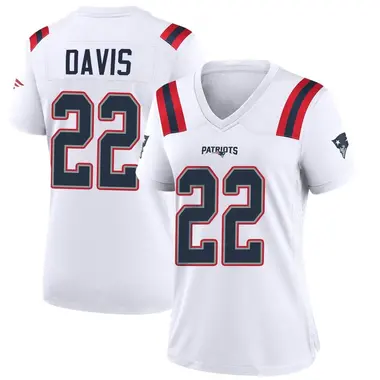Cody Davis Women's Game White New England Patriots Jersey