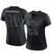 Cole Fotheringham Women's Limited Black New England Patriots Reflective Jersey