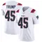 Donald Trump Men's Limited White New England Patriots Vapor Untouchable Jersey
