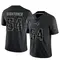 Dont'a Hightower Men's Limited Black New England Patriots Reflective Jersey