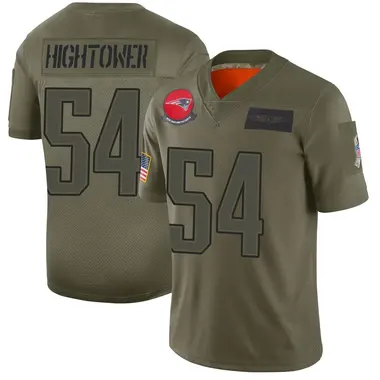 Dont'a Hightower Men's Limited Camo New England Patriots 2019 Salute to Service Jersey