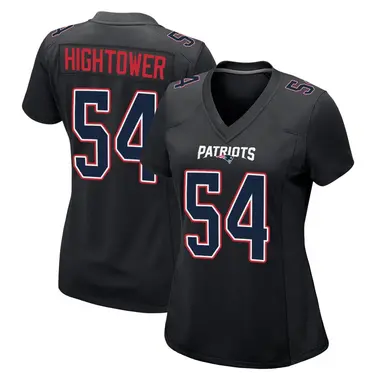 Dont'a Hightower Women's Game Black New England Patriots Carbon Fashion Jersey
