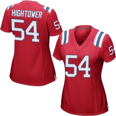 Dont'a Hightower Women's Game Red New England Patriots Alternate Jersey