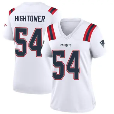 Dont'a Hightower Women's Game White New England Patriots Jersey