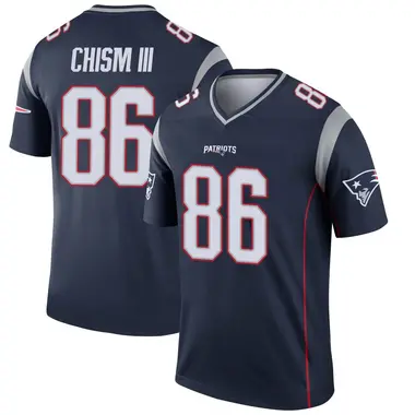 Efton Chism III Youth Legend Navy New England Patriots Jersey