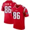 Efton Chism III Youth Legend Red New England Patriots Inverted Jersey