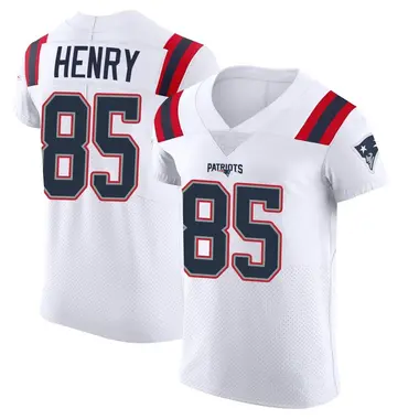 Hunter Henry Men's Elite White New England Patriots Vapor Untouchable Jersey
