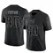 Irving Fryar Men's Limited Black New England Patriots Reflective Jersey