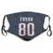 Irving Fryar Name & Number Navy New England Patriots Face Mask