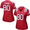 Irving Fryar Women's Game Red New England Patriots Alternate Jersey