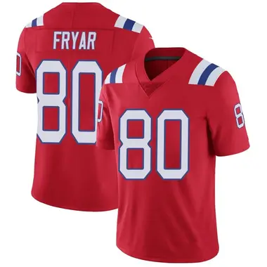 Irving Fryar Youth Limited Red New England Patriots Vapor Untouchable Alternate Jersey