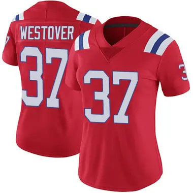Jack Westover Women's Limited Red New England Patriots Vapor Untouchable Alternate Jersey