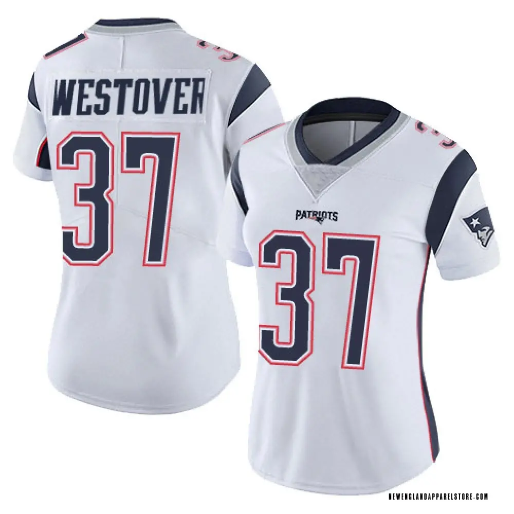 Jack Westover Women's Limited White New England Patriots Vapor Untouchable Jersey
