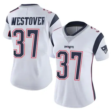 Jack Westover Women's Limited White New England Patriots Vapor Untouchable Jersey