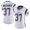 Jack Westover Women's Limited White New England Patriots Vapor Untouchable Jersey