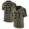 Jack Westover Youth Limited Olive New England Patriots 2021 Salute To Service Jersey
