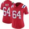 Jacob Rizy Women's Limited Red New England Patriots Vapor Untouchable Alternate Jersey