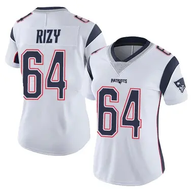 Jacob Rizy Women's Limited White New England Patriots Vapor Untouchable Jersey