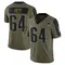 Jacob Rizy Youth Limited Olive New England Patriots 2021 Salute To Service Jersey