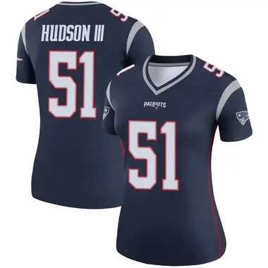 James Hudson III Women's Legend Navy New England Patriots Jersey