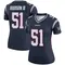 James Hudson III Women's Legend Navy New England Patriots Jersey