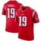 Jimmy Kibble Men's Legend Red New England Patriots Inverted Jersey