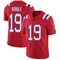 Jimmy Kibble Men's Limited Red New England Patriots Vapor Untouchable Alternate Jersey