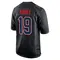 Jimmy Kibble Youth Game Black New England Patriots Carbon Fashion Jersey