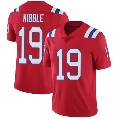 Jimmy Kibble Youth Limited Red New England Patriots Vapor Untouchable Alternate Jersey