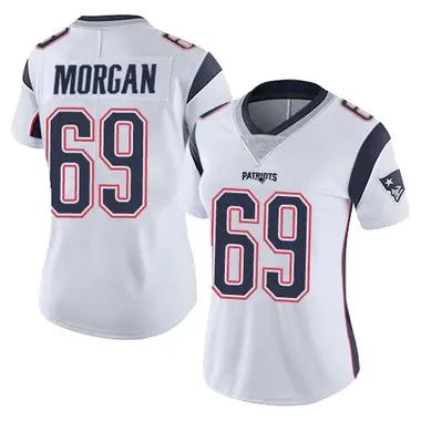 JonDarius Morgan Women's Limited White New England Patriots Vapor Untouchable Jersey