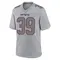 Jordan Polk Men's Game New England Patriots Silver Atmosphere Fashion Jersey