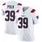 Jordan Polk Men's Limited White New England Patriots Vapor Untouchable Jersey