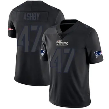 Julian Ashby Men's Limited Black Impact New England Patriots Jersey