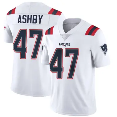 Julian Ashby Men's Limited White New England Patriots Vapor Untouchable Jersey