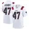 Julian Ashby Youth Game White New England Patriots Jersey